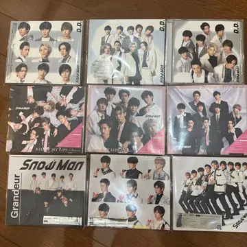 SnowMan 싱글 CD 묶음 판매 1st~8th (21장 세트)