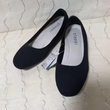 미사용 steppi 스테피 니트 펌프스 '발수 & 세탁 가능한 니트 슈즈