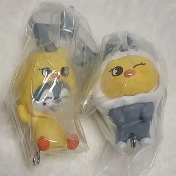 스키즈 SKZOO 가챠 집게로 연결하는 마스코트 2개 세트