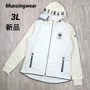 새상품 [먼싱웨어] 자켓 블루종 후드 3L 사이즈 더블 지퍼