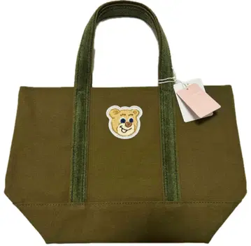 페이러 FEILER 올드 테디 와펜 토트백 다크 그린