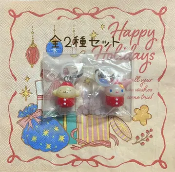 산리오 딸기 메지루시 액세서리 전 2종 세트