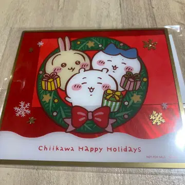 치이카와 오리지널 클리어 색지 크리스마스 케이크 2025