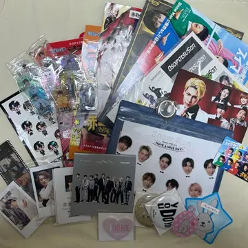 SnowMan 전단지 혜택 세트