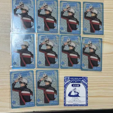 테니복권 에치젠 료마 10장 클리어 카드