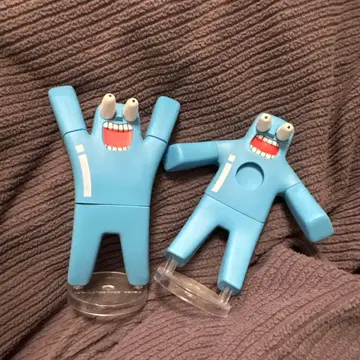 애니메이션 캐릭터 피규어 2체 세트