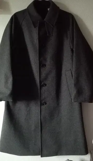 GU 코지 멜톤 발마칸 코트 2025 남성용 S 사이즈