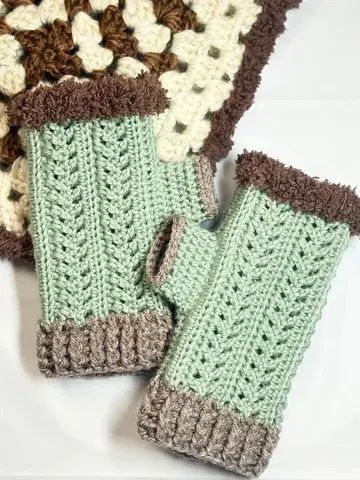 핸드 워머 민트 그린