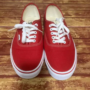 [ 설날 특가 5일까지 ] VANS 오센틱 레드 28cm