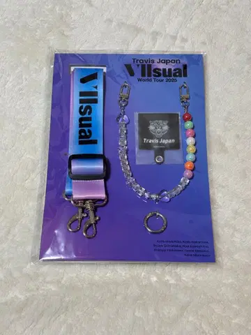 TravisJapan 트라자 Viisual 왈츠 스마트폰 스트랩