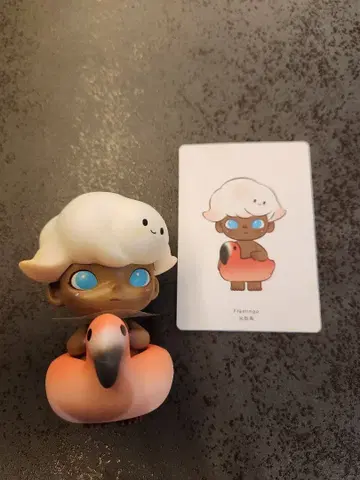 POPMART DIMOO 레트로 시리즈 플라밍고