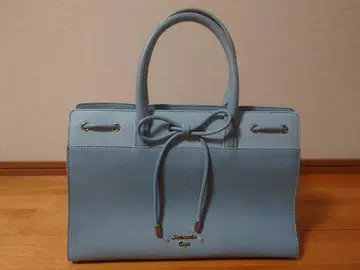 사만사 베가 리본 백 블루 계열