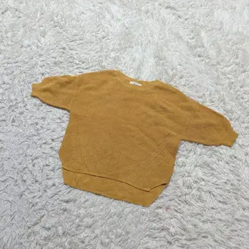 [ c7077 ] AZUL BY MOUSSY 니트 스웨터 황토색