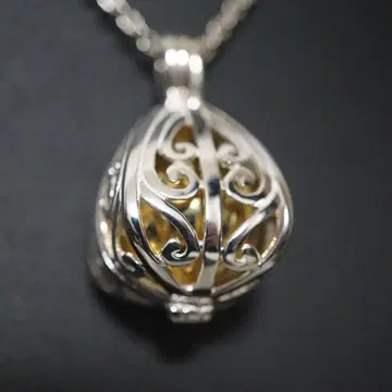 목걸이 실버 925 펜던트 음색 스즈 방울 참 반려동물 후크