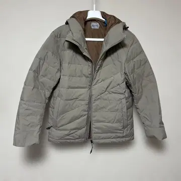 DoCLASSE 후드 부착 다운 자켓 그레이