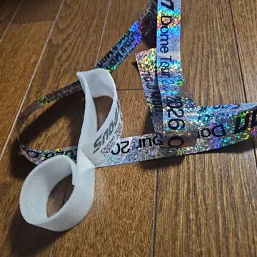 SnowMan 은색 테이프 음표 세트