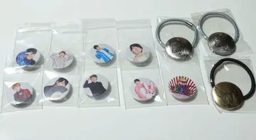 스즈무라 켄이치 라이브 굿즈 NAKEDMAN 캔뱃지 머리끈