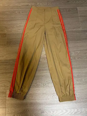 [새상품급] 아디다스 오리지널 우븐 팬츠 베이지 레드 S