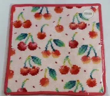 FEILER 체리 도트 손수건