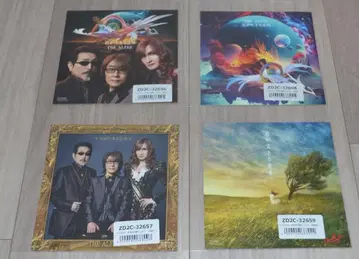 THE ALFEE 네가 사는 의미 CD 자켓 스티커 4장 세트