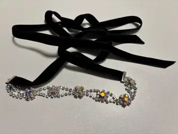 AIMER 비쥬 벨벳 리본 벨트