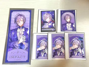 니지산지 IMPACT 사카키 네스 포토 카드 5장 세트 + 특전