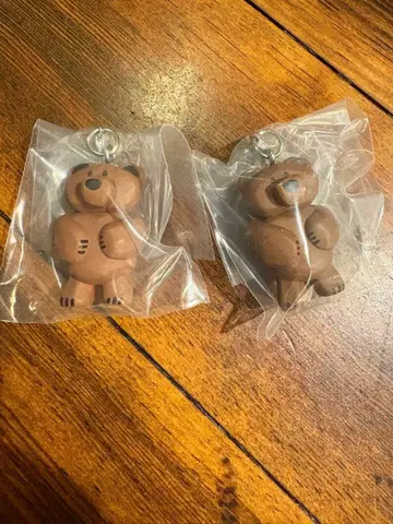 DAISUKE KONDO 메지루시 액세서리 2점 곰 가챠