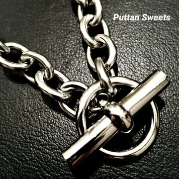 [ Puttan Sweets ] 서클 오벌 목걸이 L1224