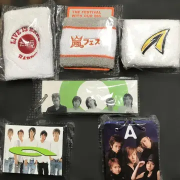 아라시 초기 굿즈 6개 세트