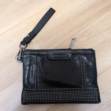 지미추 블랙 클러치백
