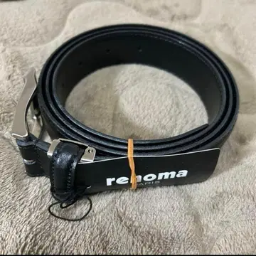 새상품 renoma 가죽 벨트 블랙 남성용
