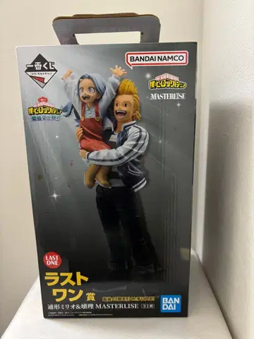 제일복권 히로아카 라스트 원상 통형 밀리오&카이 피규어