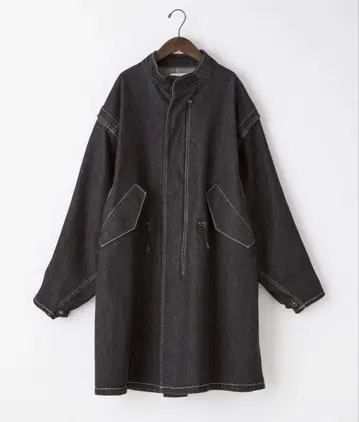 2WAY 데님 모즈 코트/베스트