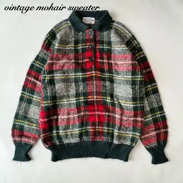 70s vintage 모헤어 스웨터 이탈리아제