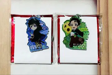 귀멸의 칼날 니지겐노모리 네온 아크릴 키링 토미오카 기유 카마도 탄지로