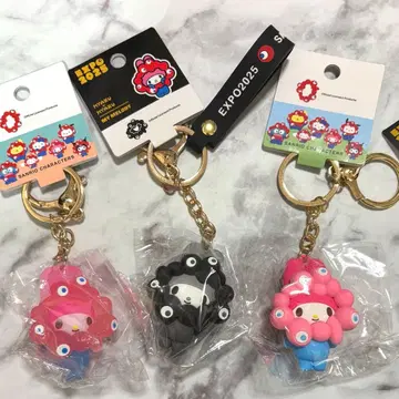 박람회 산리오 미야쿠미야쿠 변신 키링