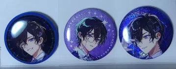 IMPACT 랜덤 키라키라 캔뱃지 월조 사계절 나기 아키라