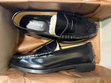 26.5 kenford EMBOSSED LOAFERS BLACK 페이즐리