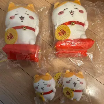 치이카와 (먼작귀) 초복 하치와레 봉제 인형 하치와레 마스코트 4개 세트