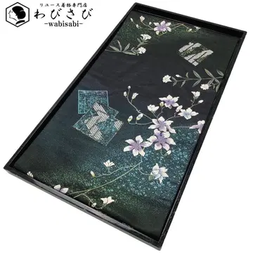 후쿠로 오비 겐지 향에 고급스러운 꽃 무늬 O-5910