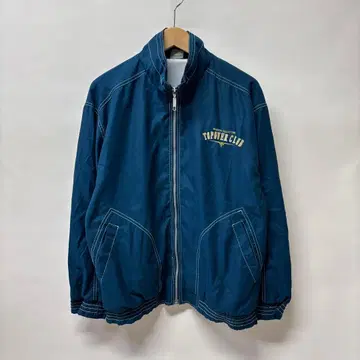 TOP OVER CLUB SPORT WEAR 블루종 자켓