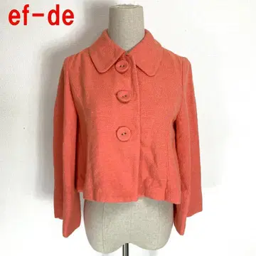 A4275 에프데 긴팔 자켓 핑크 코튼 레이온 린넨 혼방 7