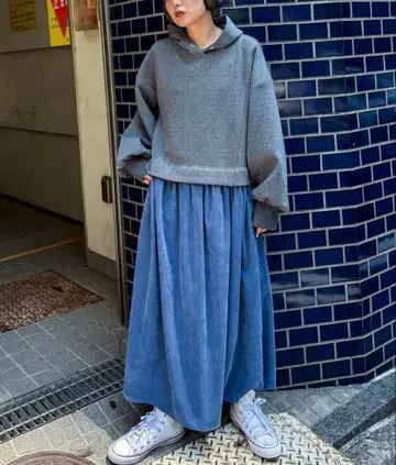 새상품 니코앤드 [ MODE NORM CORE ] 후디 도킹 원피스