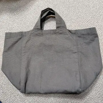 나카가와 마사시치 상점 면린넨 사시 직조 에코백 카키