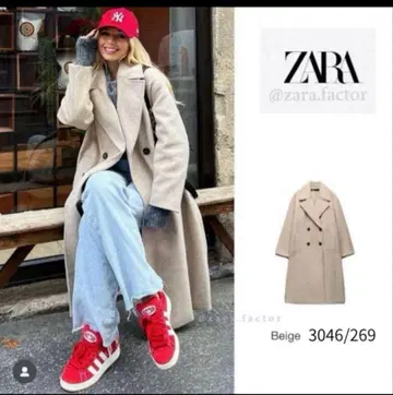 ZARA 오버 사이즈 소프트 코트 XS