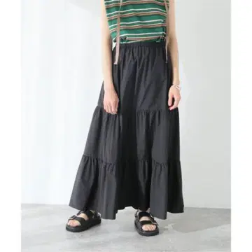 JS 라이트 타프타 캉캉 스커트