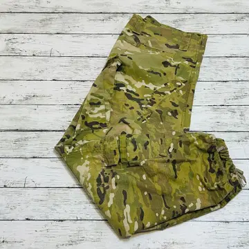 멀티카모 카고 팬츠 4 포켓 카모플라쥬 밀리터리