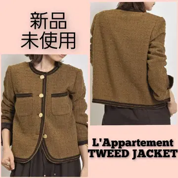 미사용 L'Appartemen TWEED JACKET