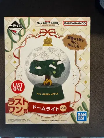 Mrs. GREEN APPLE 제일복권 라스트 원상 돔 라이트 미개봉