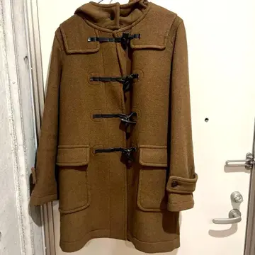 무인양품 브라운 더플 코트 M 사이즈